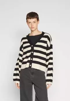 Кардиган Vero Moda КАРДИГАН ВМЕЛЯ С V-ВЫРЕЗОМ, цвет black/birch