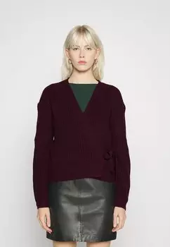 Кардиган Vero Moda КАРДИГАН VMLEA WRAP, цвет winetasting