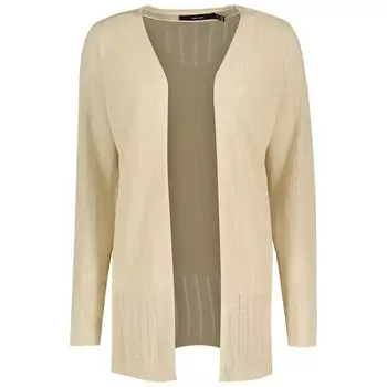 Кардиган Vero Moda Newlexsunstitch, бежевый