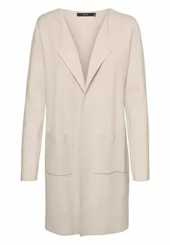 Кардиган Vero Moda VM NEEDLE WUDO LS LONG CARD REP, цвет birch