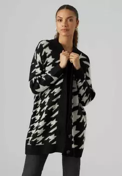 Кардиган Vero Moda VMMIRA V-NECK, черный