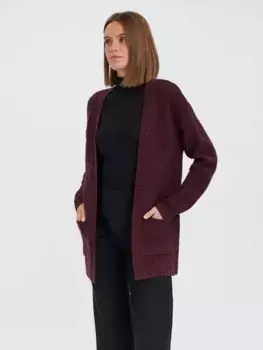 Кардиган Vero Moda "VMNO NAME LS", цвет Winetasting