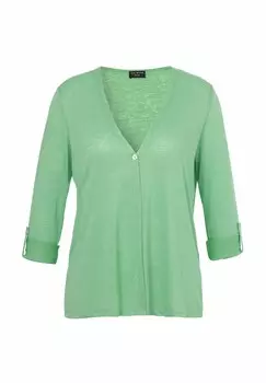 Кардиган Via Appia Due, зеленый