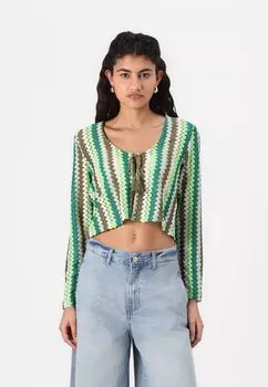 Кардиган VIKIMERA O NECK CARDIGAN VILA, кремовый