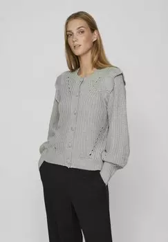 Кардиган VILA DETAILREICHER, цвет light grey melange