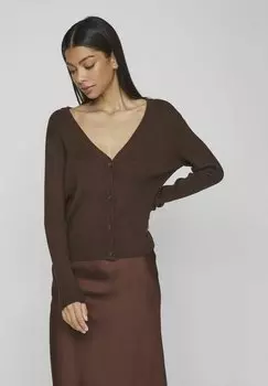 Кардиган VILA ГЕКНОПФТЕР, цвет shaved chocolate