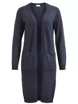 Кардиган Vila Gemtliche Strickjacke, темно-синий