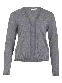 Кардиган VILA Knit Cardigan VIRil, цвет mottled grey