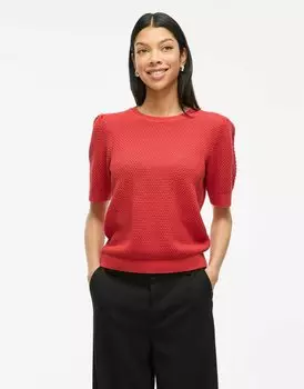 Кардиган VILA, красный