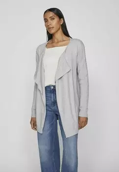 Кардиган VILA OFFENER, цвет light grey melange