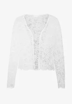 Кардиган VILA Vifaith Bolero, белоснежный