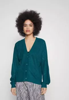 Кардиган VILA Vioa Pointelle Cardigan, оттенок ели