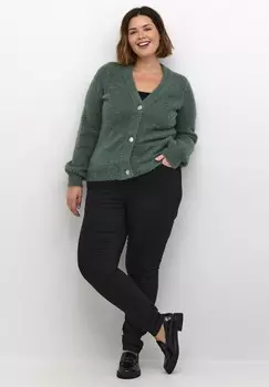 Кардиган VILDA Kaffe Curve, зеленый