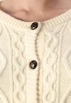 Кардиган VINTAGE CARDI BDG Urban Outfitters, кремовый