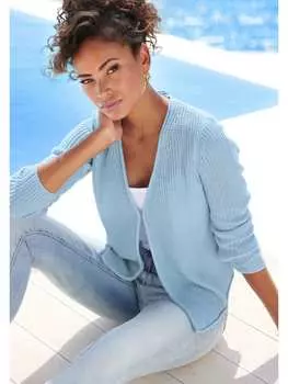 Кардиган Vivance, светло-синий