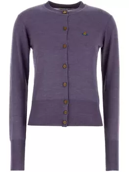 Кардиган Vivienne Westwood Bea, фиолетовый