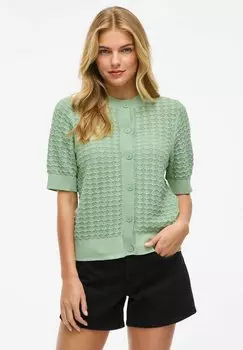Кардиган VIVUA KURZARM VILA, цвет Silt Green