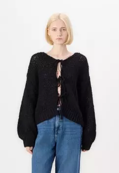 Кардиган VMALOA BOW CARDIGAN Vero Moda, черный