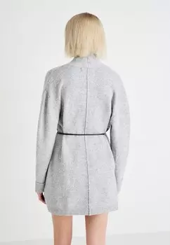Кардиган VMBOOM OPEN BELT CARDIGAN Vero Moda, светло-серый