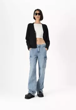 Кардиган VMBOOM Vero Moda Tall, черный