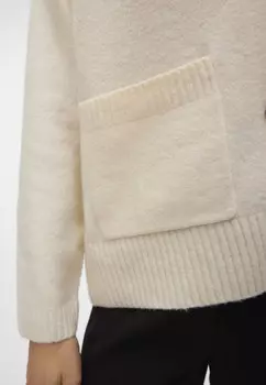 Кардиган VMBOOM VNECK Vero Moda, кремовый
