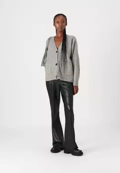 Кардиган VMCLIO V-NECK CARDIGAN Vero Moda, цвет Mottled Grey