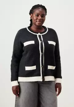 Кардиган VMCRANIA ONECK CARDIGAN Vero Moda Curve, черный