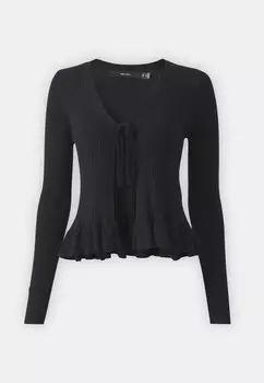Кардиган VMGLORY TIE Vero Moda, черный