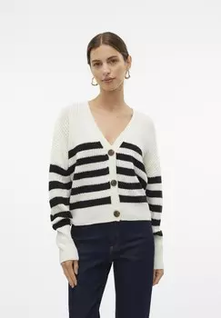 Кардиган VMLEA VNECK Vero Moda, кремовый