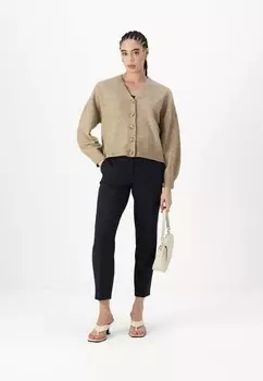 Кардиган VMLEAF V-NECK Vero Moda, бежевый