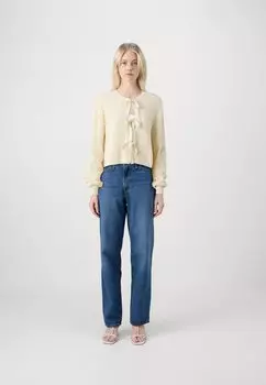 Кардиган Vmnille Bow O Neck Cardigan Vero Moda, кремовый