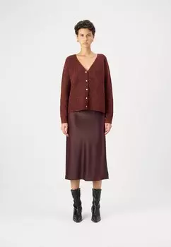 Кардиган VMPIA CARDIGAN Vero Moda, темно-красный