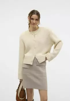 Кардиган VMPOLA Vero Moda, бежевый