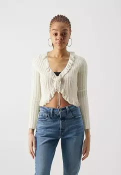 Кардиган VMPROVENCE RUFFLE TIE Vero Moda, цвет birch