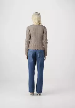 Кардиган VMSYNTHIA V NECK CARDIGAN Vero Moda, бежевый