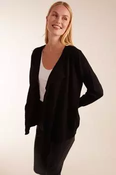Кардиган «Водопад» Blue Vanilla, черный