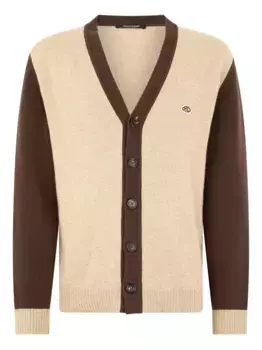 Кардиган в двух тонах Roberto Cavalli, нейтральный