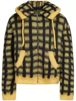 Кардиган в клетку Marni, желтый