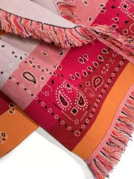 Кардиган в полоску Alanui Kids, розовый