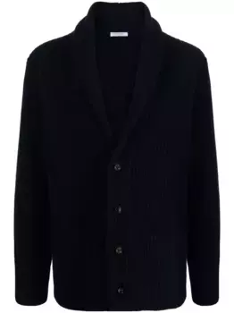 Кардиган в рубчик Boglioli, синий