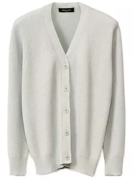 Кардиган в рубчик Fabiana Filippi, зеленый