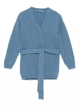 Кардиган в рубчик Mi Mi Sol, синий