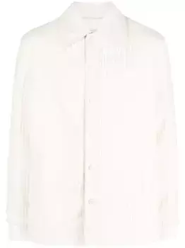 Кардиган в рубчик на пуговицах CASABLANCA, белый