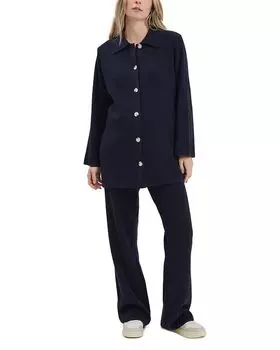 Кардиган в рубчик от Thomasine Nom Maternity, синий