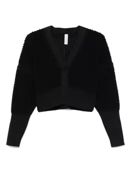 Кардиган в сетку CFCL, черный