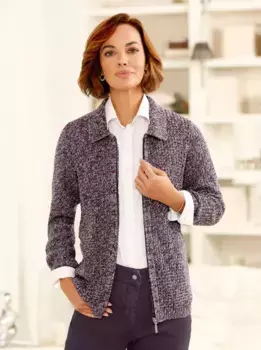 Кардиган в стиле casual Casual Looks, цвет морской волны