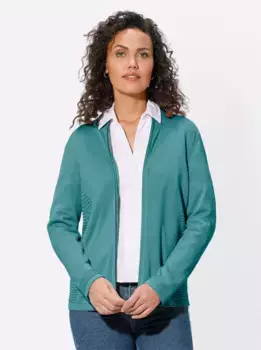 Кардиган в стиле casual Casual Looks, цвет Ozean