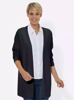 Кардиган в стиле casual Casual Looks, цвет морской волны
