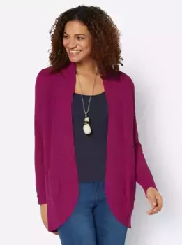 Кардиган в стиле casual Casual Looks, цвет Magenta
