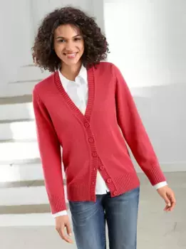 Кардиган в стиле casual Casual Looks, красный